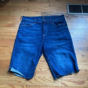 dark blue long shorts/ jorts from next size 14yrs barley worn